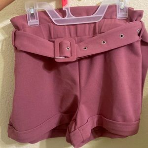 Pink short size S